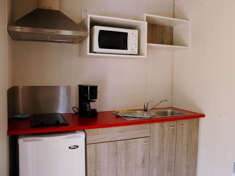 CHALET 2 personnes - Cajou 24m² avec terrasse couverte - 1 chambre