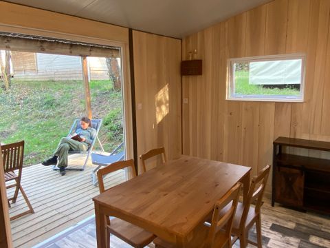 MOBILHOME 4 personnes - CABANE 21m² / 2 chambres (sans sanitaires)