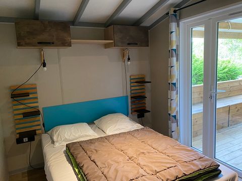 Chalet 4 personnes - Chalet Mimosa SPA - 47 m² avec terrasse couverte - 2 chambres