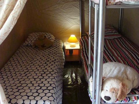 TENTE TOILE ET BOIS 4 personnes - Lodge Canada Confort