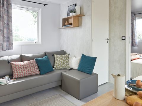 MOBILHOME 4 personnes - Grand Large - 2 chambres - 30 m2 (+Très grande terrasse semi couverte de 22.5 m2)