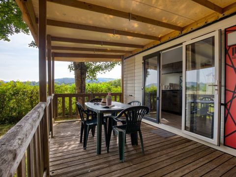 MOBILHOME 4 personnes - Bahia - 2 chambres - 28 m2 (+Terrasse couverte 11 m2) 4 personnes