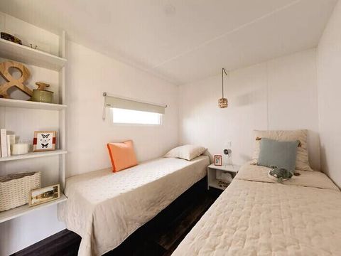 MOBILHOME 4 personnes - Coco Sweet | 2 Ch. | 4 Pers. | Terrasse surélevée | Sans SDB | Clim.