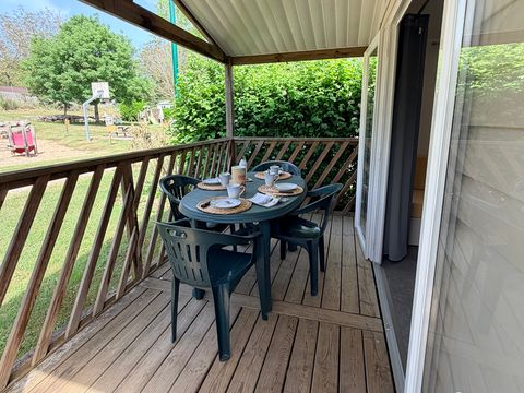 MOBILHOME 4 personnes - Loggia Bay standard 24 m² (2 ch.-4 pers.)