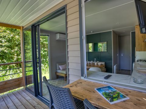 MOBILHOME 4 personnes - Living Premium 28m² (2 ch. 4 pers)