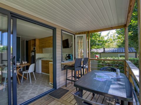 MOBILHOME 4 personnes - Living Premium 28m² (2 ch. 4 pers)