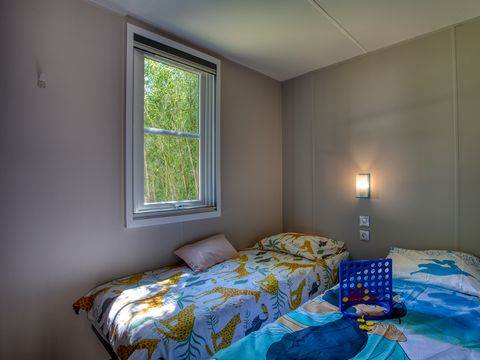 MOBILHOME 4 personnes - Mobil-Home Premium O'Hara 29-31m² (2ch-4pers) + Terrasse semi-couverte + Clim + LV + TV