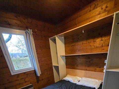 CHALET 5 personnes - Chalet Eden - (2 adultes, 2 enfants, 1 bébé: emplacement pour lit parapluie)