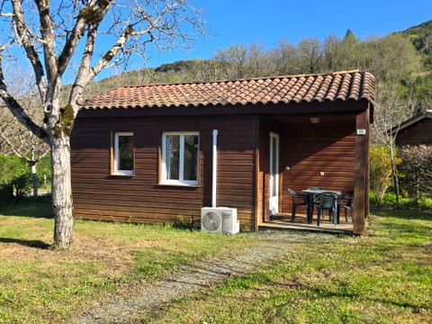 CHALET 5 personnes - Chalet Eden - (2 adultes, 2 enfants, 1 bébé: emplacement pour lit parapluie)