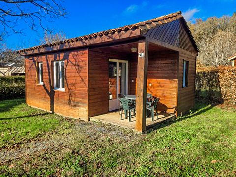 CHALET 5 personnes - Chalet Eden - (2 adultes, 2 enfants, 1 bébé: emplacement pour lit parapluie)