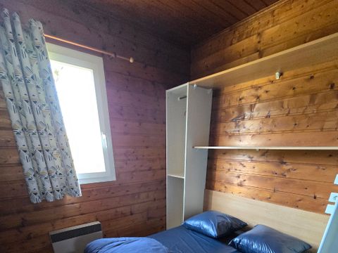 CHALET 5 personnes - Chalet Eden - (2 adultes, 2 enfants, 1 bébé: emplacement pour lit parapluie)