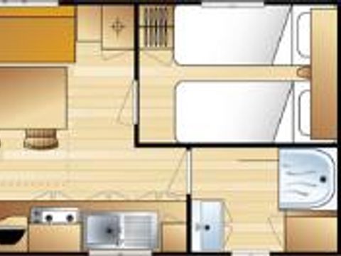 MOBILHOME 4 personnes - Mercure