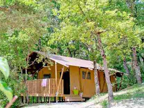 HÉBERGEMENT INSOLITE 4 personnes - TENTE SAFARI 4p