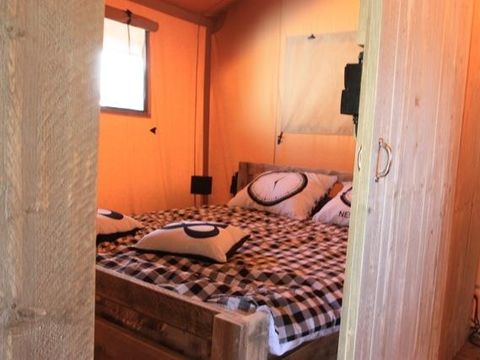 TENTE TOILE ET BOIS 6 personnes - Lodge SAFARI 6 pers