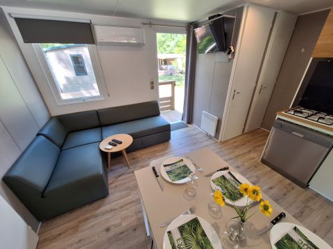 MOBILHOME 7 personnes - Mobil home Luxe 7 pers