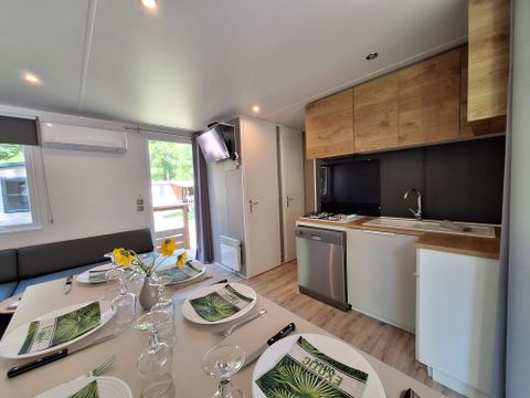 MOBILHOME 7 personnes - Mobil home Luxe 7 pers