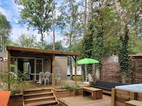 MOBILHOME 7 personnes - Mobil home Luxe 7 pers