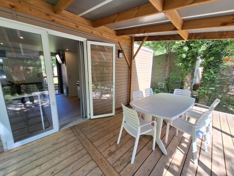 MOBILHOME 7 personnes - Mobil home Luxe 7 pers