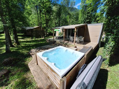 MOBILHOME 7 personnes - Mobil home Luxe 7 pers