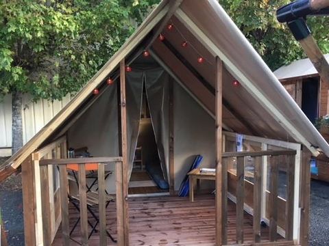 TENTE TOILE ET BOIS 2 personnes - Cyclo-Tente 2 pers
