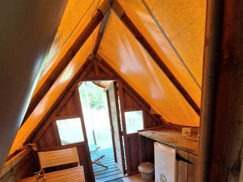 TENTE TOILE ET BOIS 2 personnes - Flo'Tente 2 pers