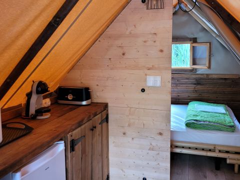 TENTE TOILE ET BOIS 2 personnes - Flo'Tente 2 pers