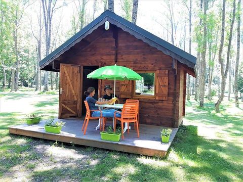 CHALET 4 personnes - Chalet sans sanitaires 4 pers