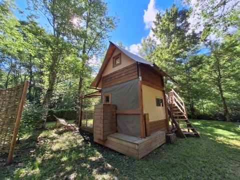 TENTE TOILE ET BOIS 4 personnes - Cabatente 4/6 pers
