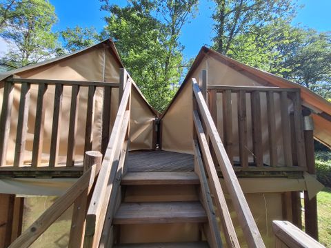 TENTE TOILE ET BOIS 4 personnes - Cabatente 4/6 pers