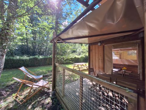 TENTE TOILE ET BOIS 4 personnes - Cabatente 4/6 pers