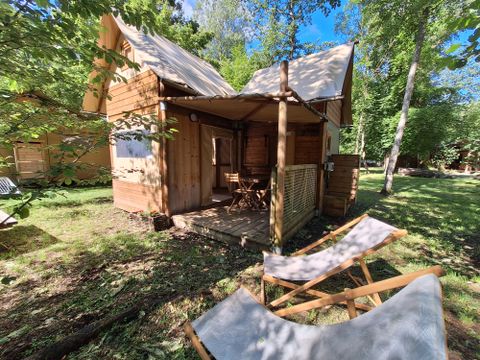 TENTE TOILE ET BOIS 4 personnes - Cabatente 4/6 pers
