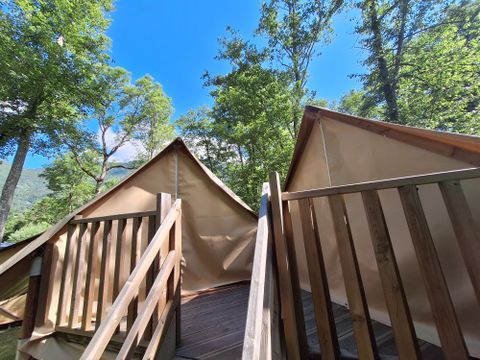 TENTE TOILE ET BOIS 4 personnes - Cabatente 4/6 pers