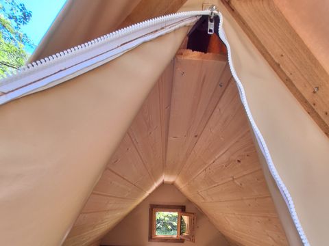 TENTE TOILE ET BOIS 4 personnes - Cabatente 4/6 pers