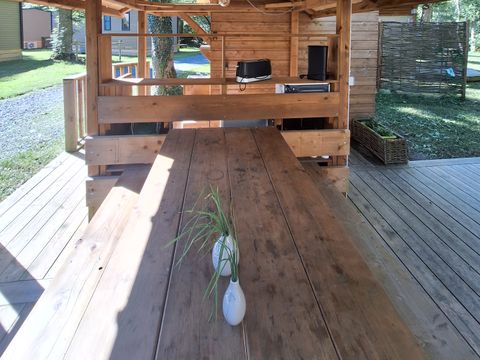 TENTE TOILE ET BOIS 4 personnes - Poly'tente 4 pers