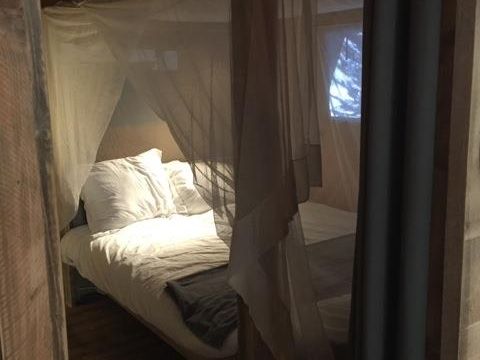 TENTE TOILE ET BOIS 4 personnes - Lodge WOODY 4 pers