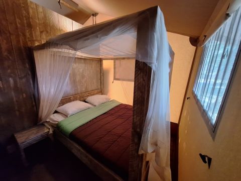 TENTE TOILE ET BOIS 4 personnes - Lodge WOODY 4 pers