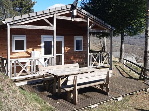 Chalet 6 personnes - Chalet REMONTALOU Confort 35m² (3ch 6 pers.) - Animaux acceptés 2/6 pers