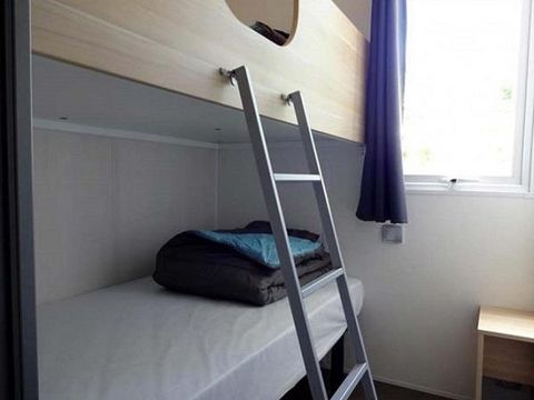 Mobilhome 6 personnes - Mobil-Home L'ANDER Confort 35m² (3ch 6 pers) - Animaux acceptés 2/6 pers