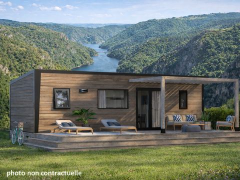 MOBILHOME 6 personnes - Mobil Home SERAC Premium  36m2 (3ch 6 pers) Vue Lac