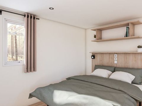 Mobilhome 4 personnes - Mobil Home PMR Premium 35m² - Climatisé (2ch 4pers)