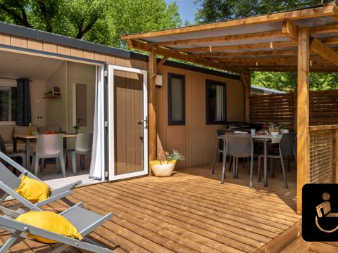 Mobilhome 4 personnes - PREMIUM 2 chambres - PMR