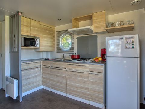 MOBILHOME 4 personnes - MOBILE-HOME OHARA, VUE IMPRENABLE SUR LA PISCINE ET LA VALLEE