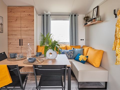 MOBILHOME 5 personnes - NOUVEAUTE 2023 : VENEZIA + CLIM, LAVE-VAISSELLE. 200M LA PARCELLE