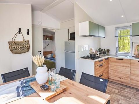 MOBILHOME 6 personnes - MODULO 3 CH, TV, CLIM, LAVE-VAISSELLE, PL (NOUVEAUTE 2024)