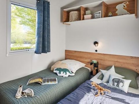 MOBILHOME 6 personnes - MODULO 3 CH, TV, CLIM, LAVE-VAISSELLE, PL (NOUVEAUTE 2024)