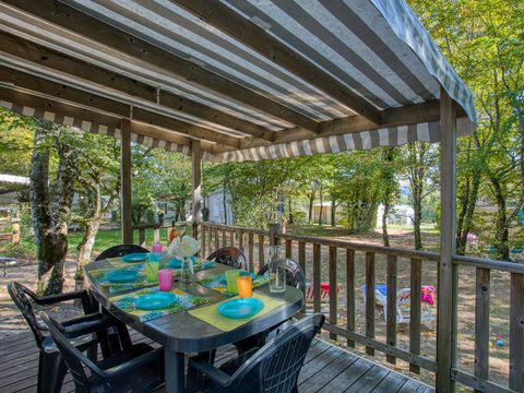 MOBILHOME 6 personnes - MOBILE-HOME BERMUDES - 3 CHAMBRES - GAMME ECONOMIQUE