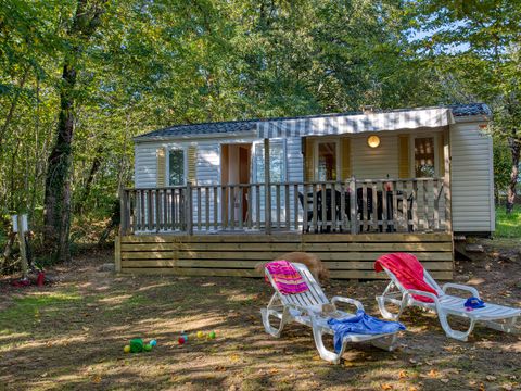 MOBILHOME 6 personnes - MOBILE-HOME BERMUDES - 3 CHAMBRES - GAMME ECONOMIQUE