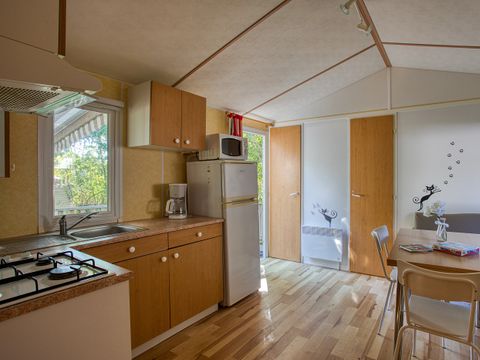 MOBILHOME 6 personnes - MOBILE-HOME BERMUDES - 3 CHAMBRES - GAMME ECONOMIQUE