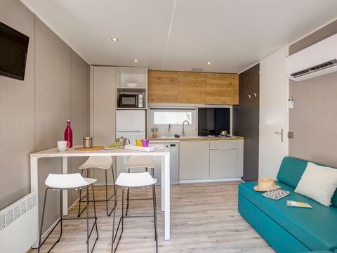 MOBILHOME 4 personnes - Cottage Privilège TV LV Clim - 2 ch / 1 sdb - 4 personnes
