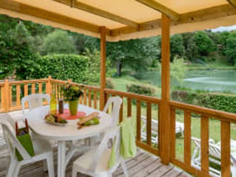 MOBILHOME 5 personnes - Cottage Riviera  4/5p 2ch ***